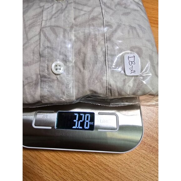 Billy Reid Mens Button Down Shirt S Artsy Abstract Leaf Pattern Casual Comfort - Picture 7 of 10